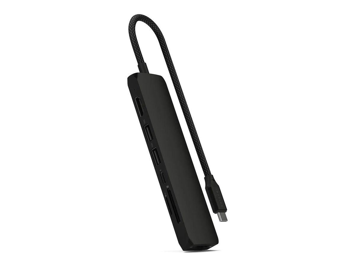 Satechi 7-in-1 - Dockingstation - USB-C / USB 3.2 Gen 2 x 2