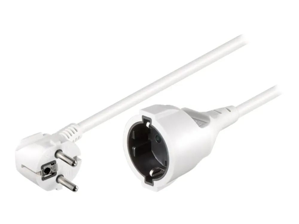 Goobay Spannungsversorgungs-Verlängerungskabel - power CEE 7/7 (M)
