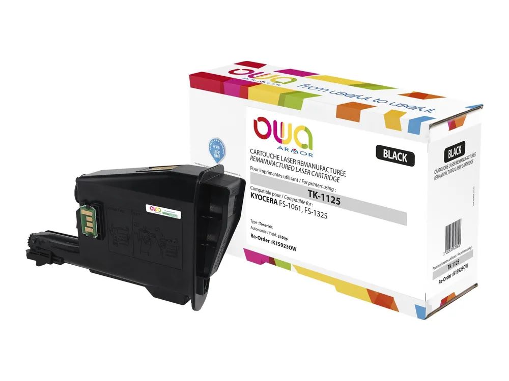 Armor OWA - Schwarz - kompatibel - Tonerpatrone (Alternative zu: Kyocera TK-1125)