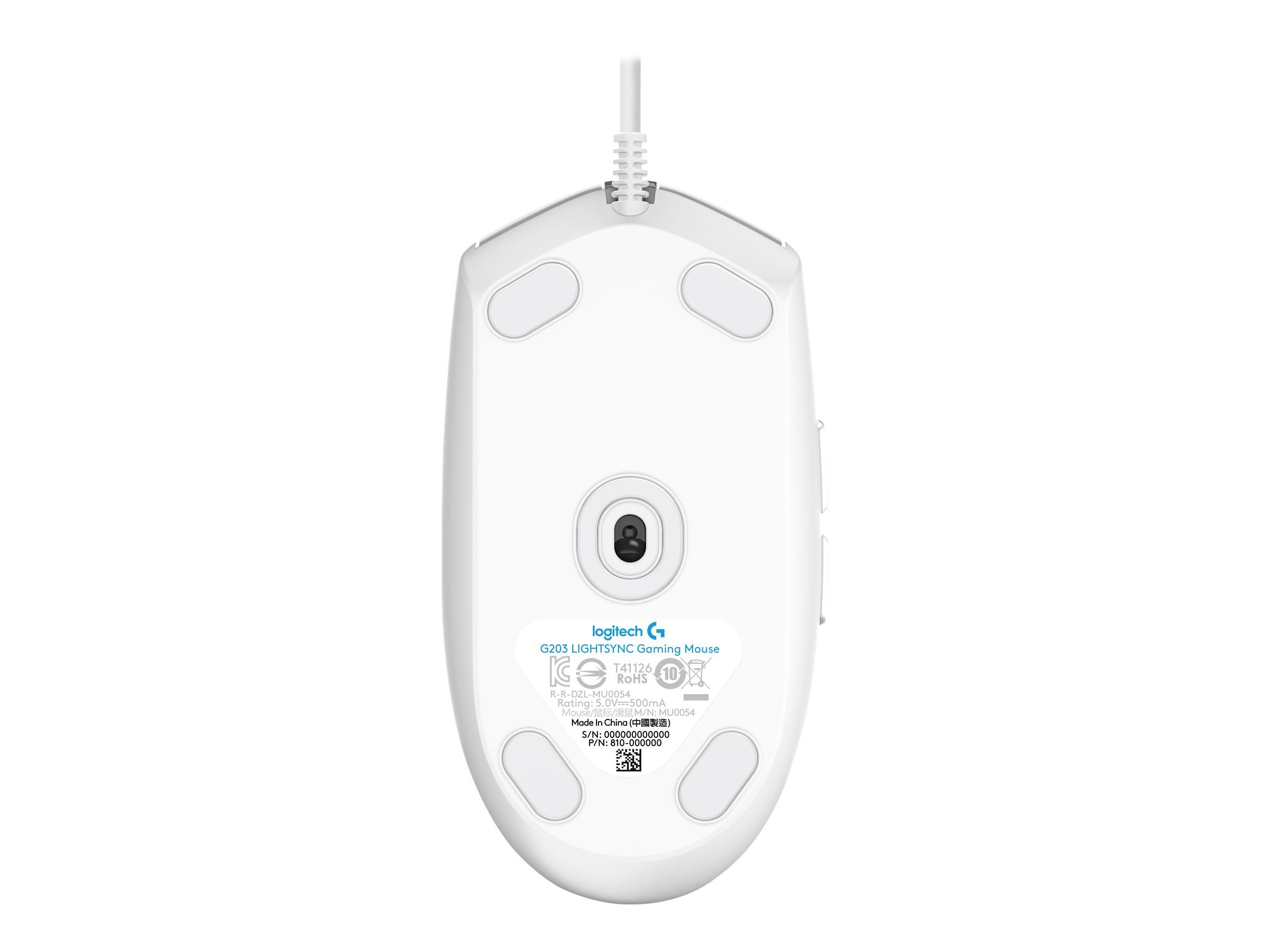 Logitech Gaming Mouse G203 LIGHTSYNC - Maus - optisch