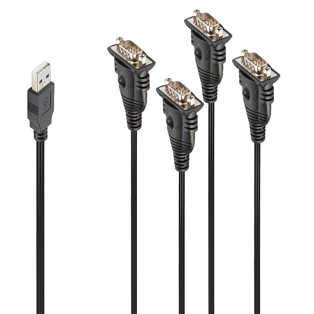 Lindy Serieller Adapter - USB - RS-232 x 4