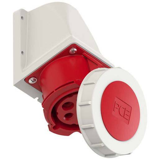 PCE WANDDOSE 32A 5P 6H TWIST / 1252-6 IP67 1252-6