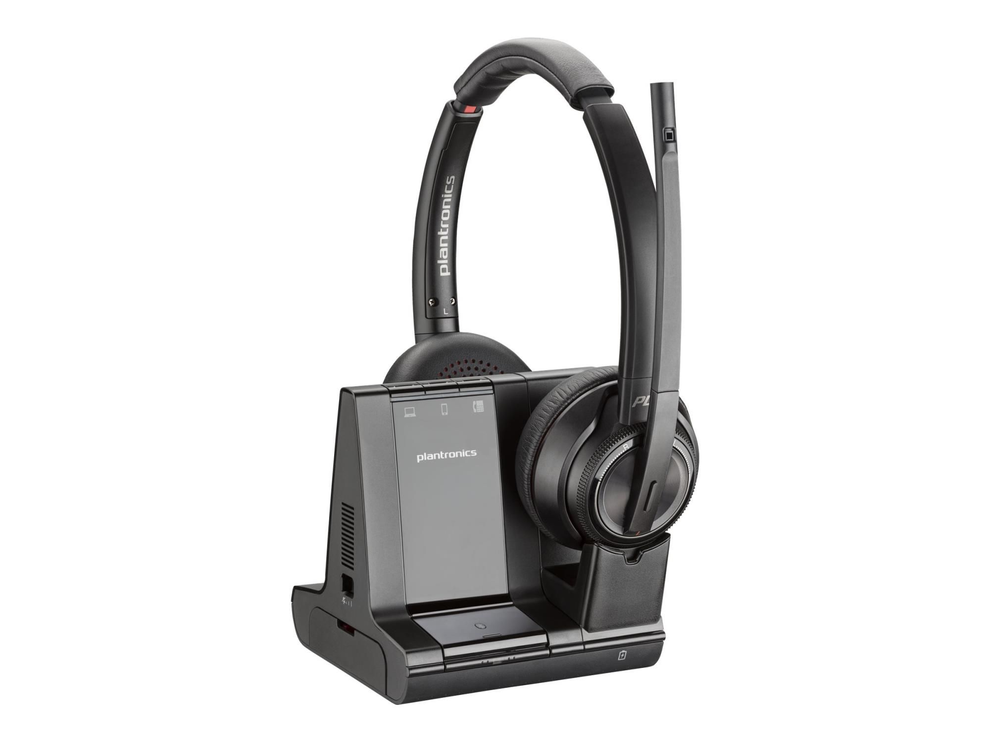 Poly Savi 8220 Office - Headset - On-Ear - DECT
