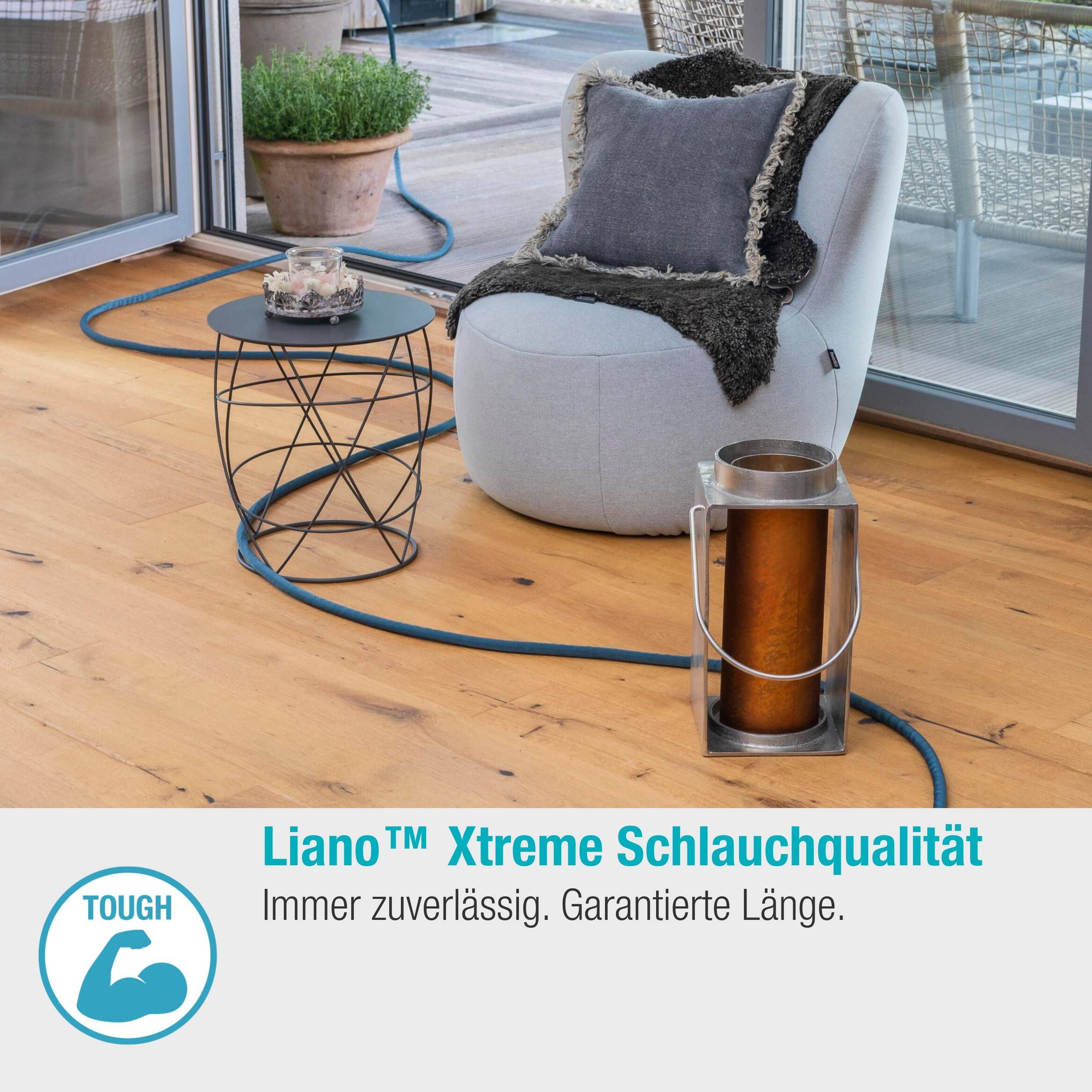 Gardena Liano™ Xtreme 1/2", 10 m Set + Indoor-Adapter