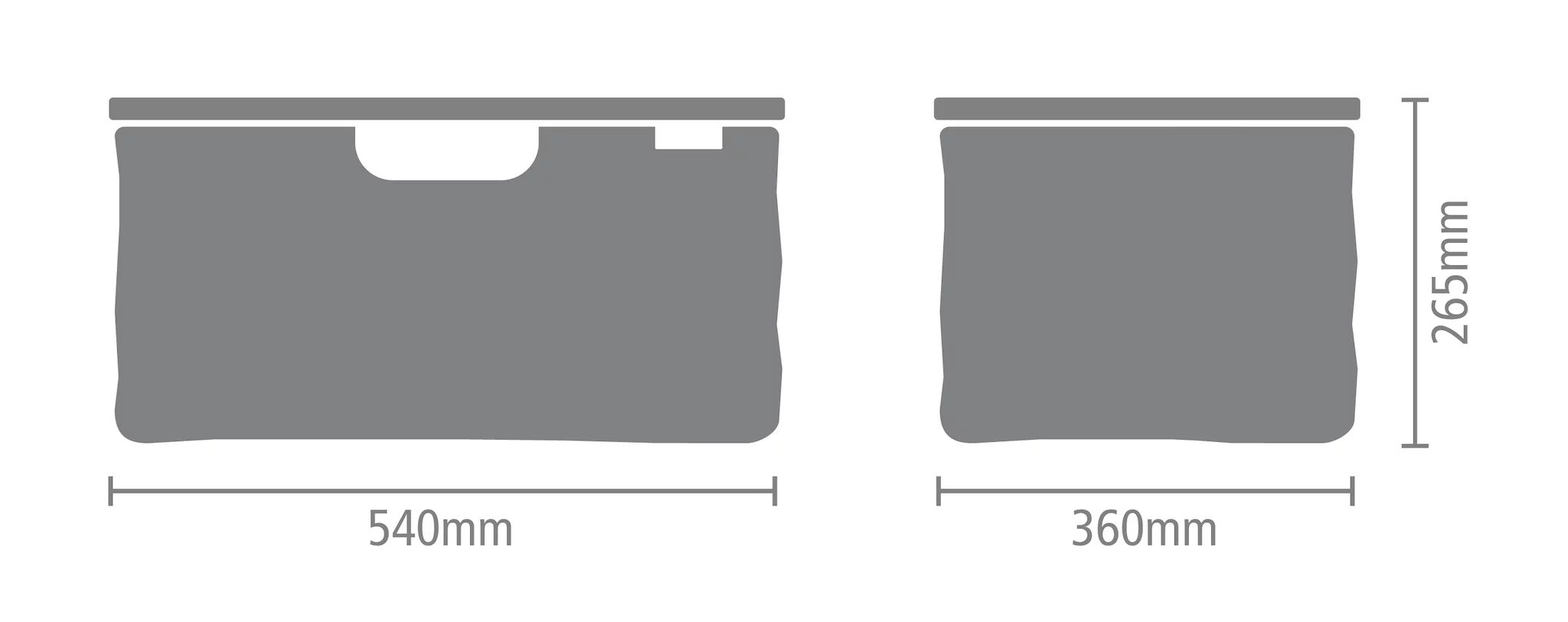 Brabantia Wäschekorb 40L - faltbar