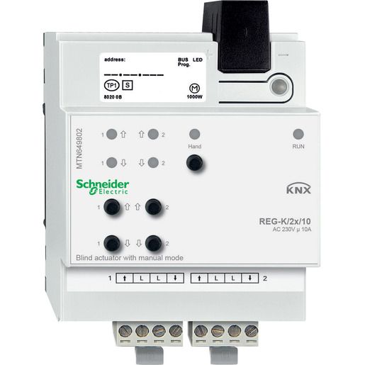 Schneider Electric JALOUSIEAKTOR REG-K/2X/10 HAND / SCHN.E MTN649802