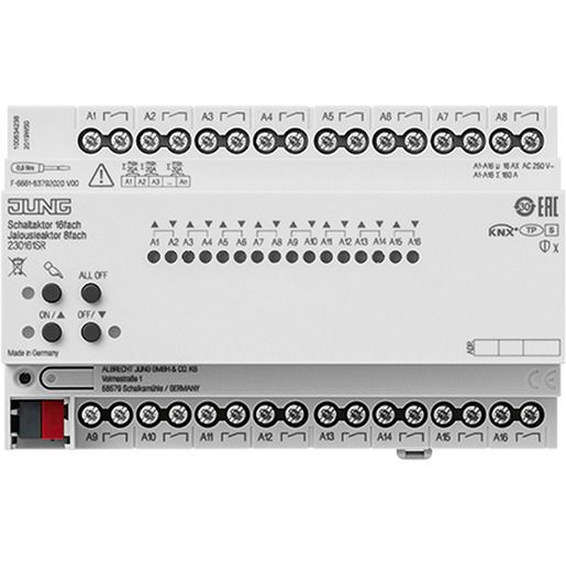 Jung KNX SCH.AKTOR16F.KNX JAL.AKTOR / JUNG 230161SR