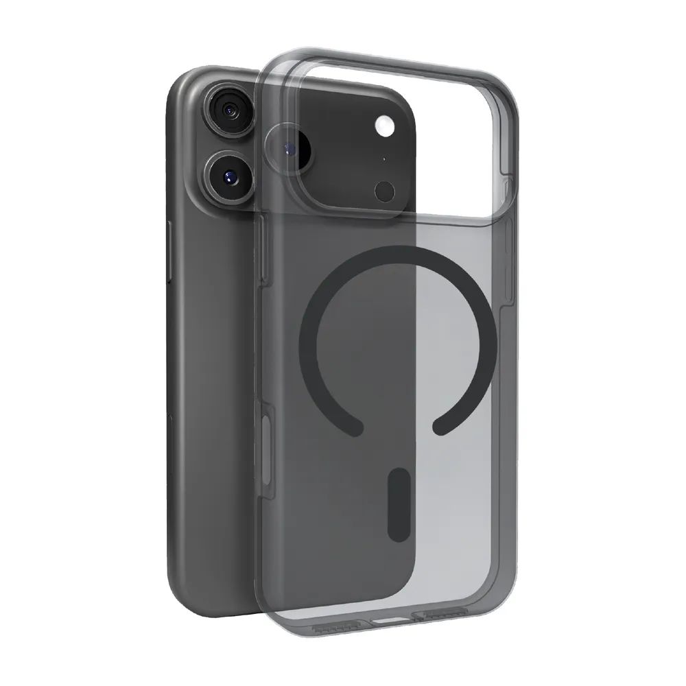 PURO DAYLIGHT MagSafe kompatibles Cover für iPhone 17 PRO MAX, schwarz