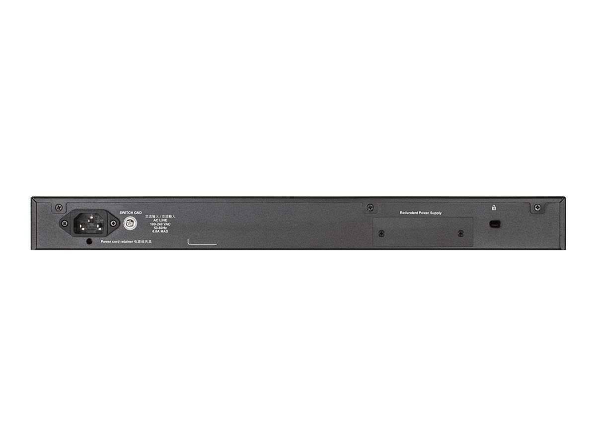 D-Link DGS-1520-52MP/E 52-Port Gbit PoE Smart Mgt Stack Switch - Switch - 52-Port