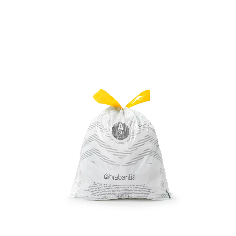 Brabantia Müllbeutel Spenderverpackung PerfectFit Beutel 3 L (A) 40Stk