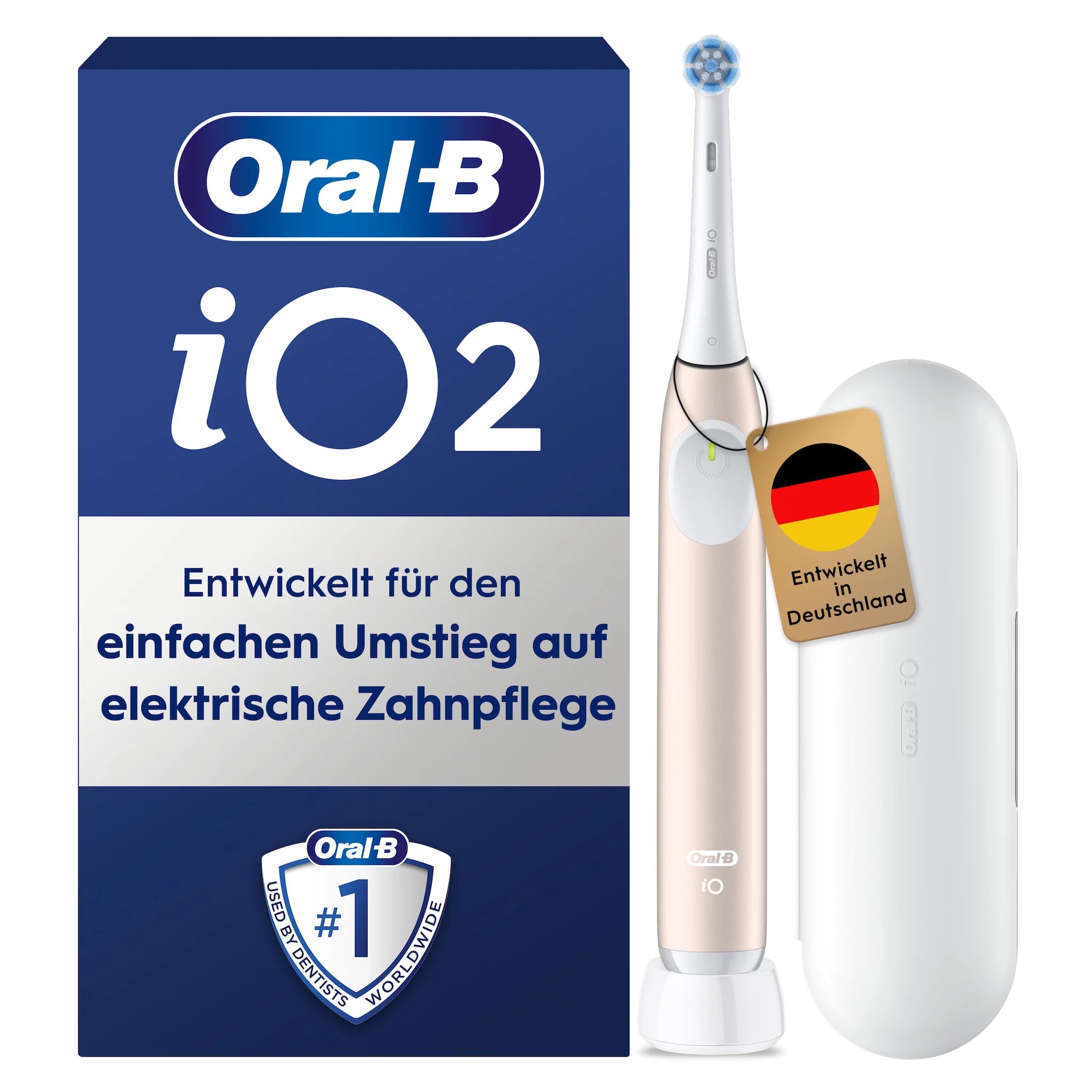 Oral-B iO Series 2, mit Reiseetui Calm Pink