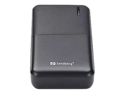 SANDBERG SAVER - Powerbank - 20000 mAh - 2.4 A - 2 Ausgabeanschlussstellen (USB)