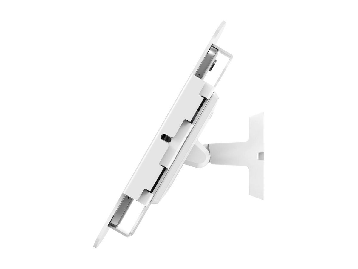 Compulocks iPad 10th-11th (A16) Gen Space Enclosure Bow Tilting Wall Mount White - Befestigungskit (Gehäuse, Kippbare Wandhalterung)