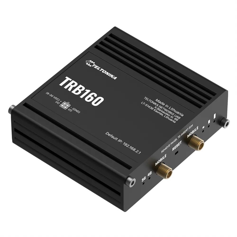 Teltonika TRB160 - Gateway - 1GbE - LTE - 4G, 3G