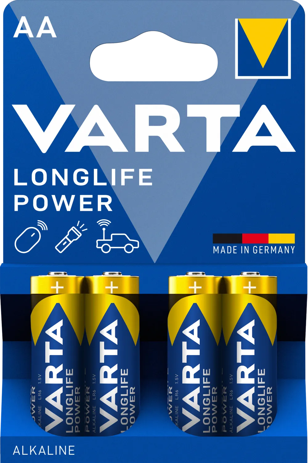 VARTA LONGLIFE Power AA Blister 4