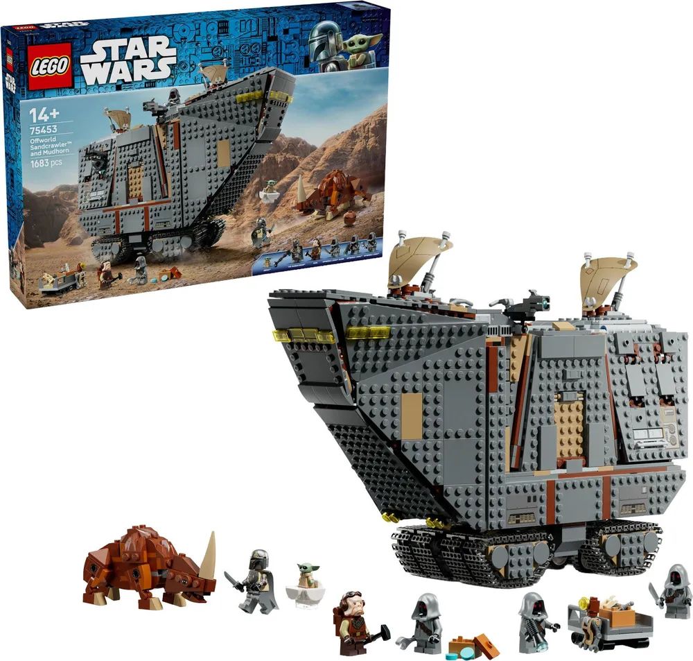 LEGO 75453 Star Wars Offworld Sandkrawler und Schlammhorn