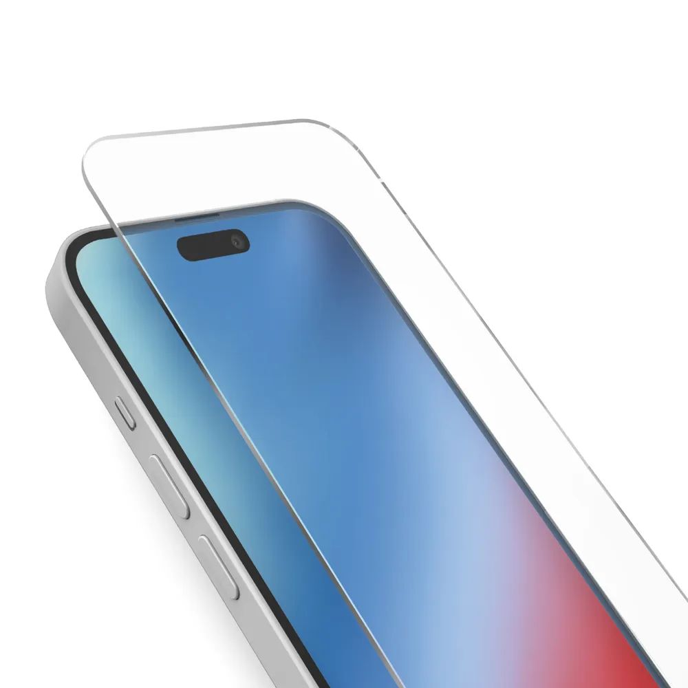 SBS Displayschutzglas für iPhone 15/16, 2D