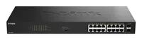 D-Link DGS 1018P - Switch - unmanaged - 16 x 10/100/1000 (PoE)