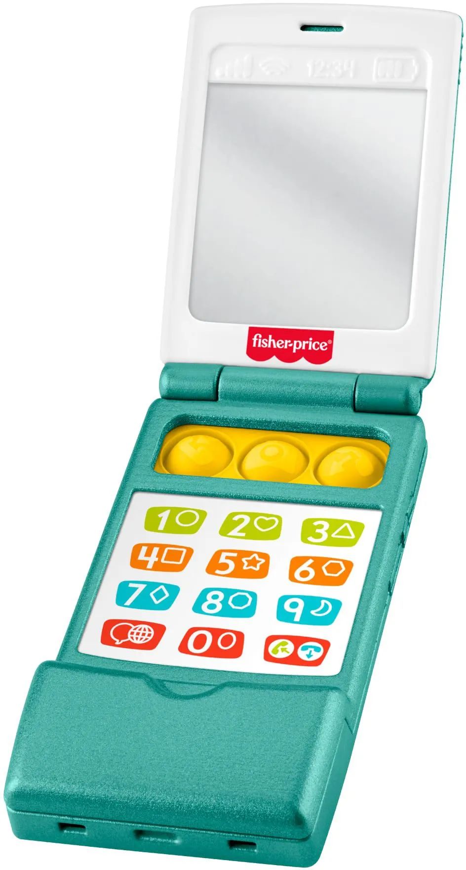 Mattel GmbH FP Lernspaß Flip Phone (D,F,E,I,DU)
