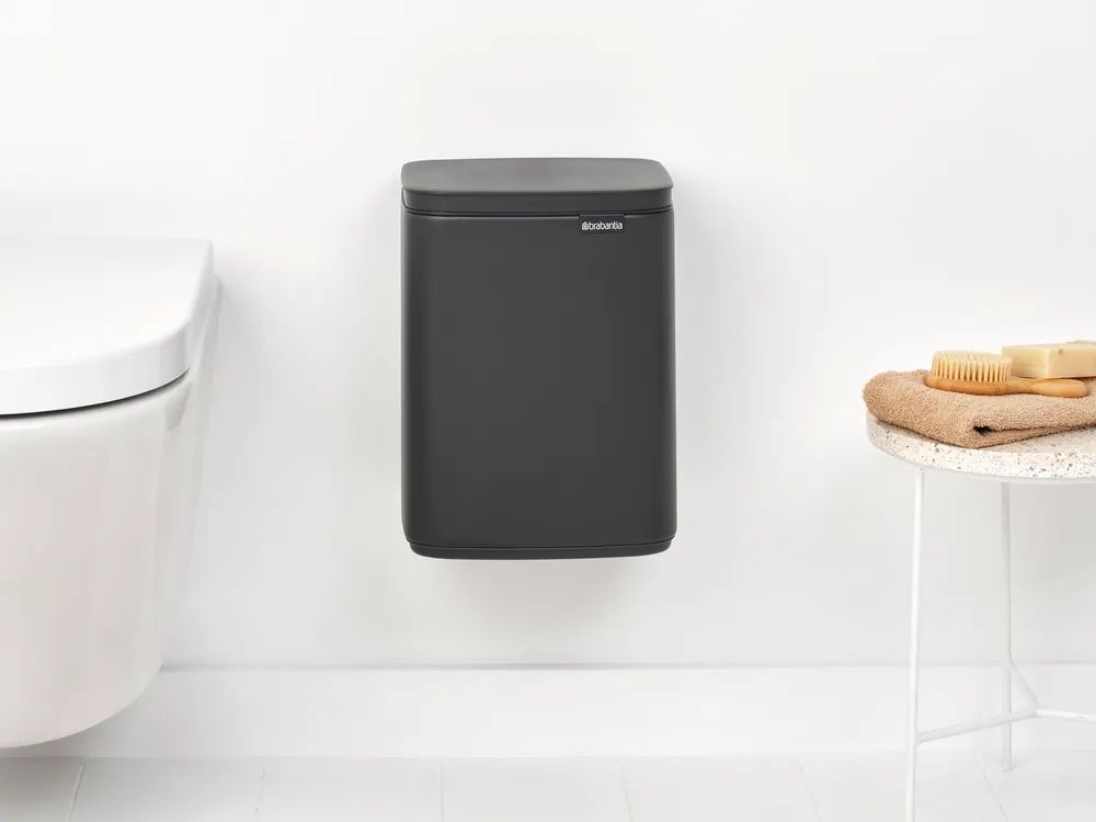 Brabantia Bo Mülleimer, 7L - Mineral Infinite Grey