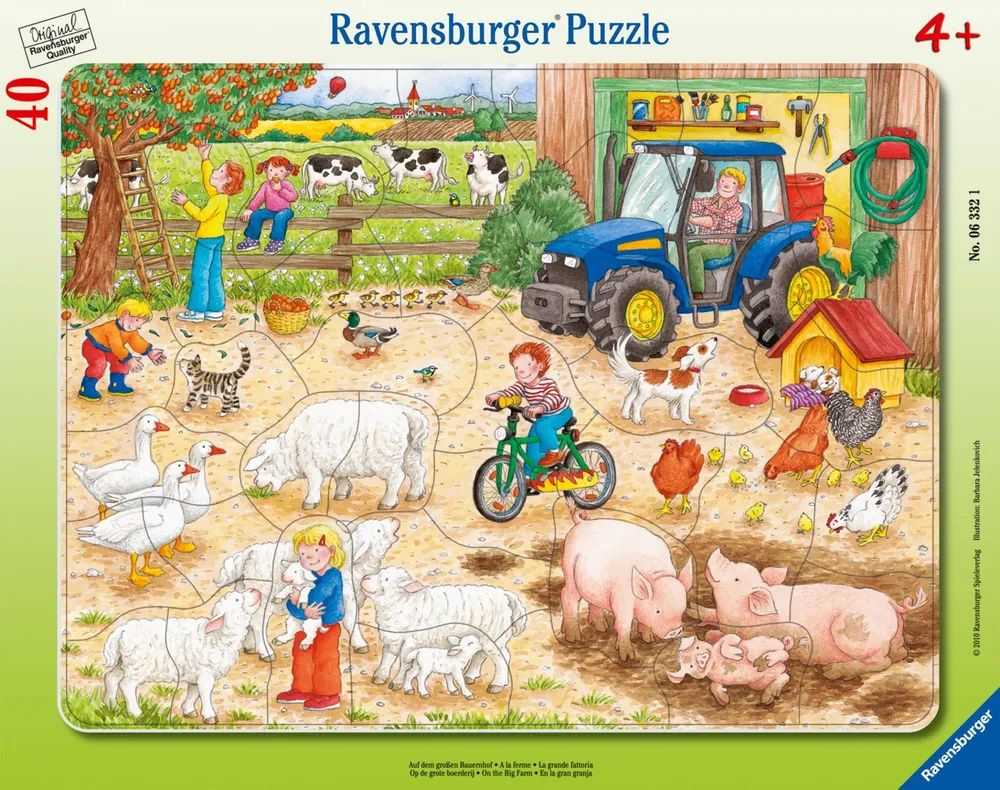 Ravensburger Verlag GmbH Pz. Auf dem großen Bauernhof 40T