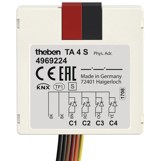 Theben TASTERSCHNITTSTELLE 4FACH UP / THEBEN T4969224 KNX T4969224