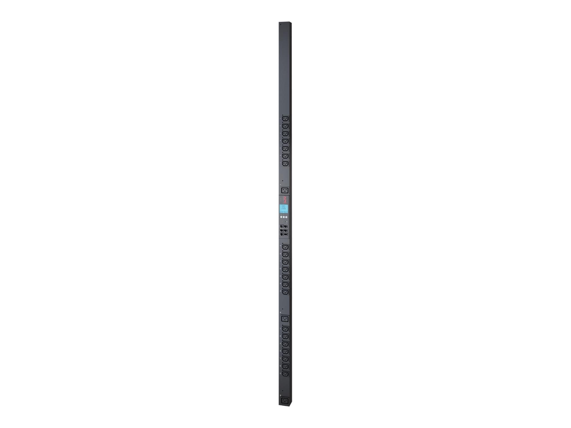 APC Metered-by-Outlet with Switching Rack PDU ZeroU 2G - Stromverteilungseinheit (Rack - einbaufähig)
