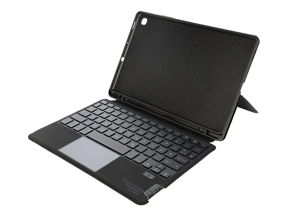 TUCANO F-TUCBCKTABS6L - Tastatur und Foliohülle (Buch-Cover)