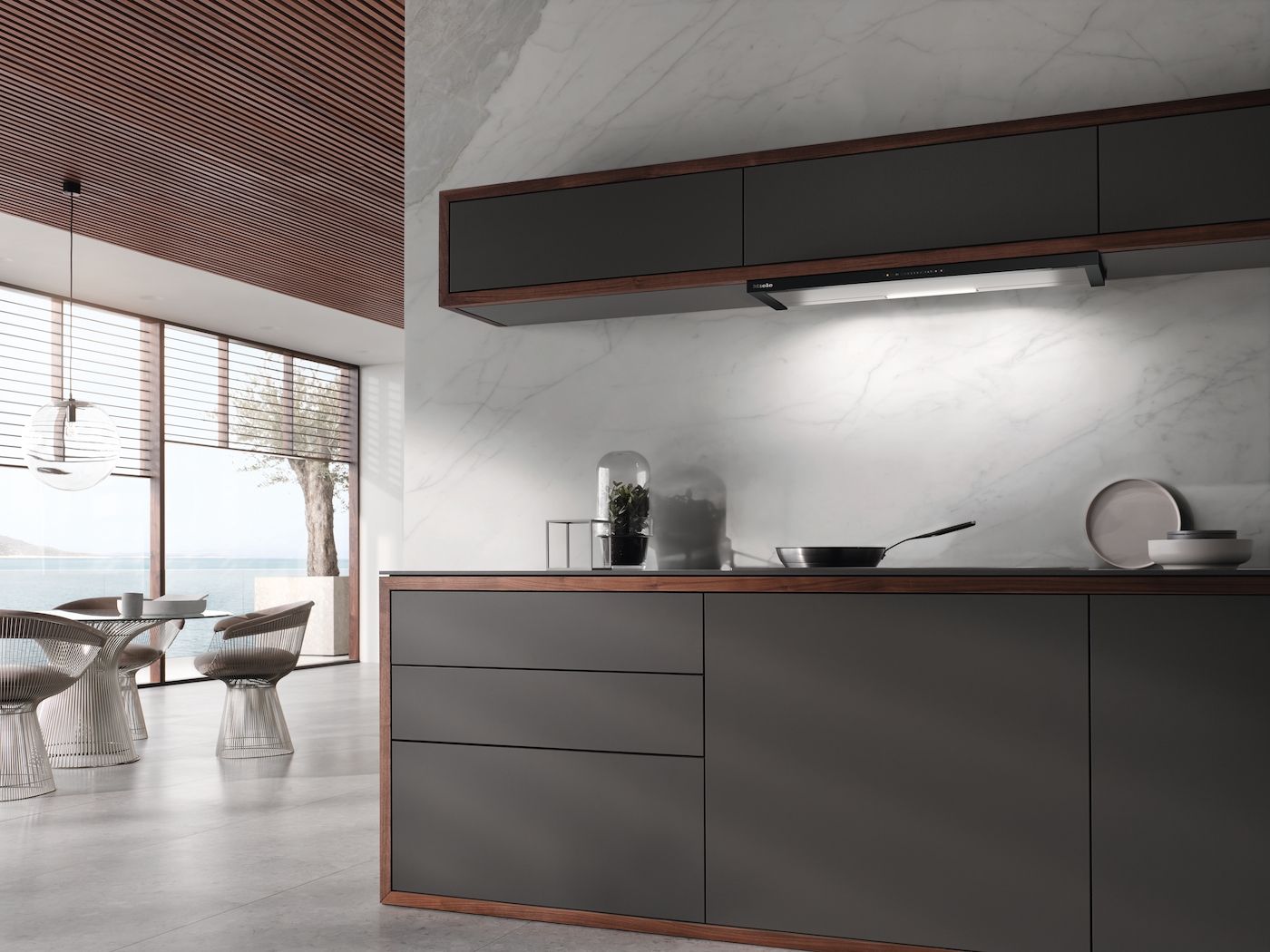 Miele Dunstabzugshaube DAS 4920 Mattschwarz