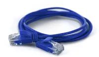 WANTEC 7240 - 0,2 m - Cat6a - U/UTP (UTP) - RJ-45 - RJ-45 - Blau
