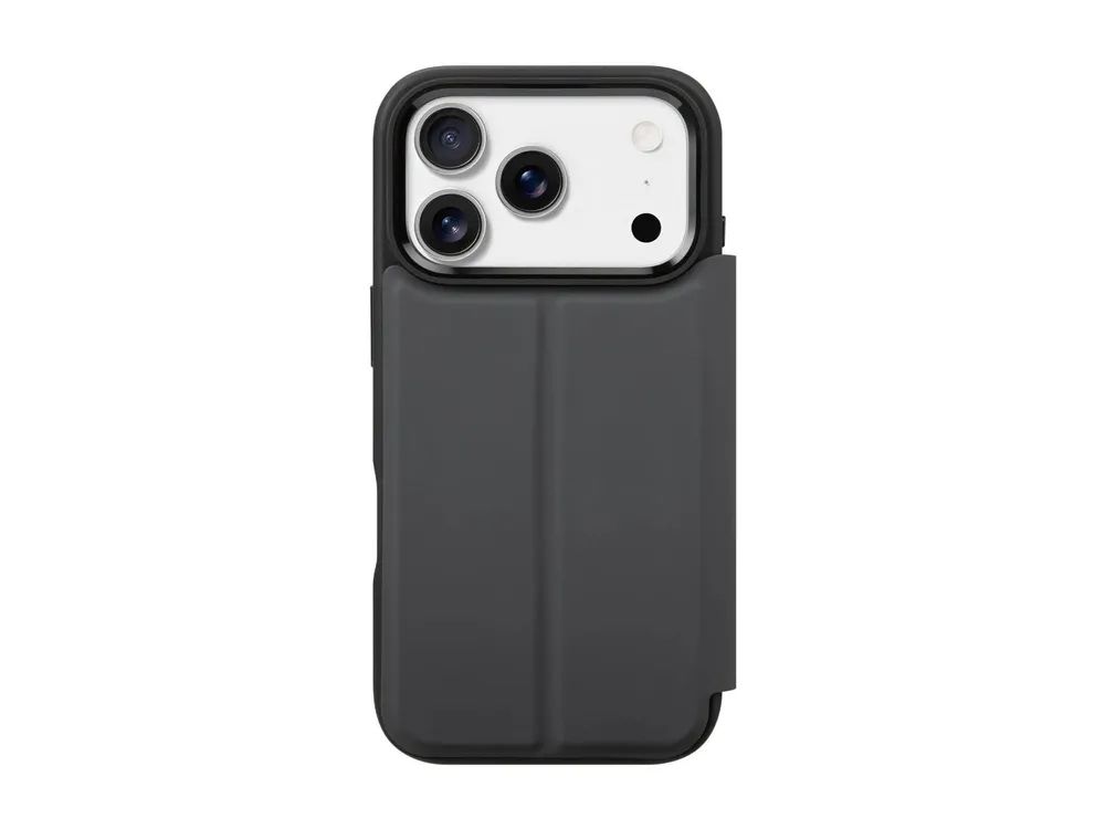 Laut International Laut MagFolio - Flip-Hülle für Mobiltelefon - kompatibel mit MagSafe - Polyurethan-Kunstleder, Polycarbonat, Thermoplastisches Polyurethan (TPU)