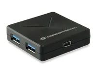 Conceptronic Hub USB-A3.0/Mini-B ->4xA3.0 o.Netz. sw
