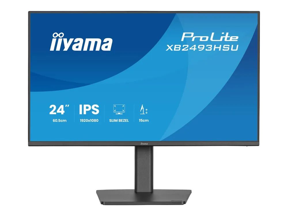 Iiyama XB2493HSU-B1 LCD Business Full HD IPS Black - 24" - IPS