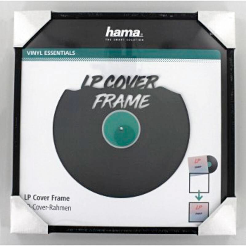 Hama 181445 LP Plattencover Rahmen, Aluminium,