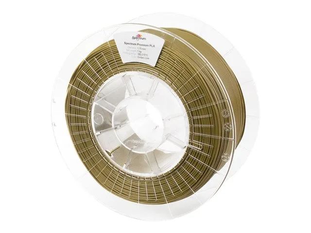 Spectrum Filaments Goldene Linie, RAL 1027 - 1 kg - PLA-Filament (3D)