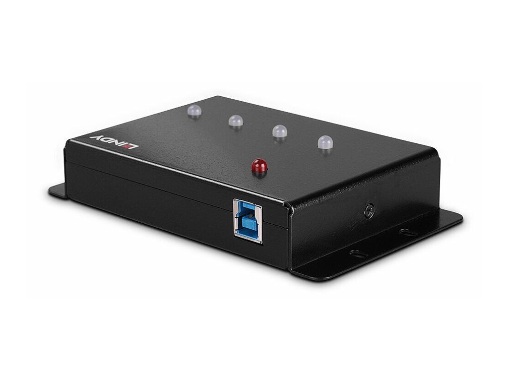 Lindy Hub - Metallgehäuse - 4 x USB 3.2 Gen 1