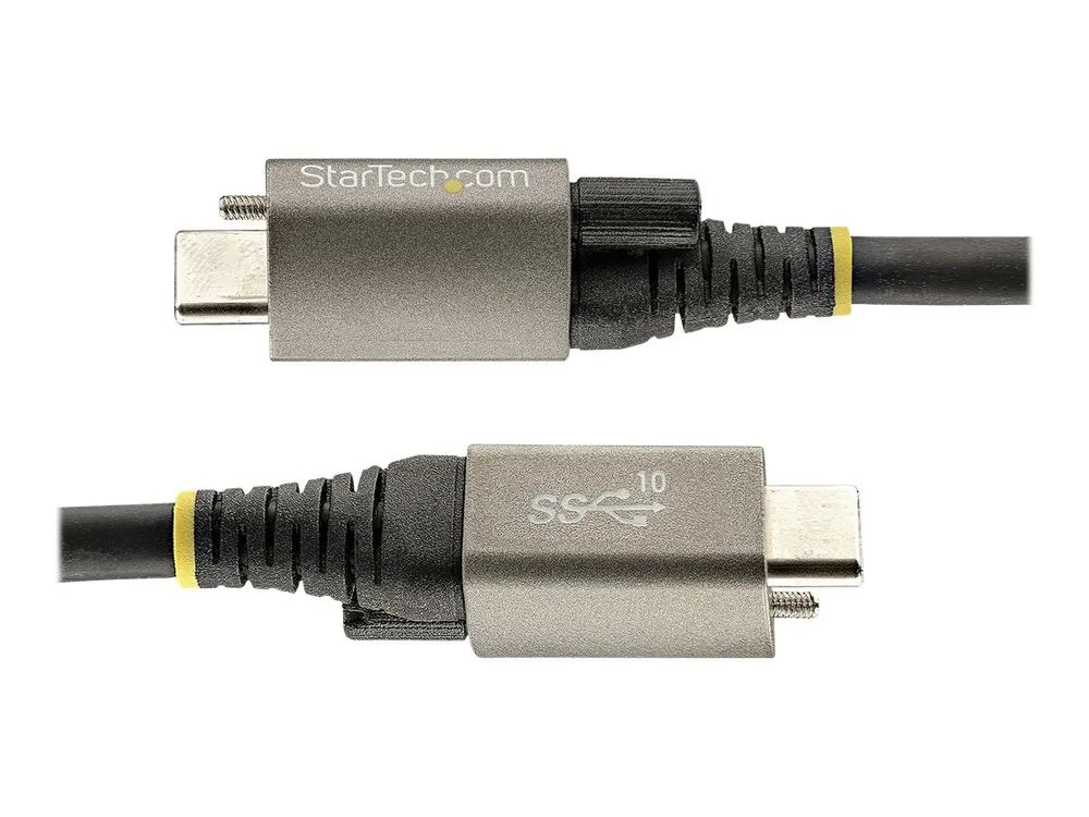 StarTech.com 50cm USB-C Kabel mit Oberseite Schraubensicherung 10Gbit/s - USB 3.1/3.2 Gen 2 Typ-C Kabel - 100W (5A)