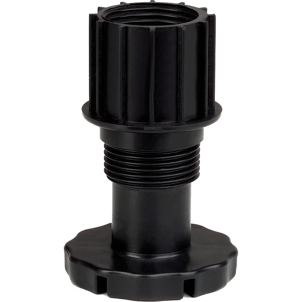 CAMAR Sockelverstellfuß Unico 48 x 45 mm Kunststoff schwarz
