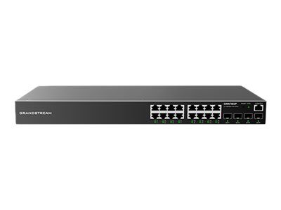 Grandstream GWN7802P - Switch - Unternehmen, verwaltet - L2+ - 16 x 10/100/1000 (PoE+)