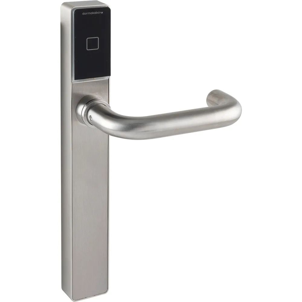 DORMAKABA Langschildbeschlag evolo smart c-lever pro, SL1, U-Drücker, Edelstahl