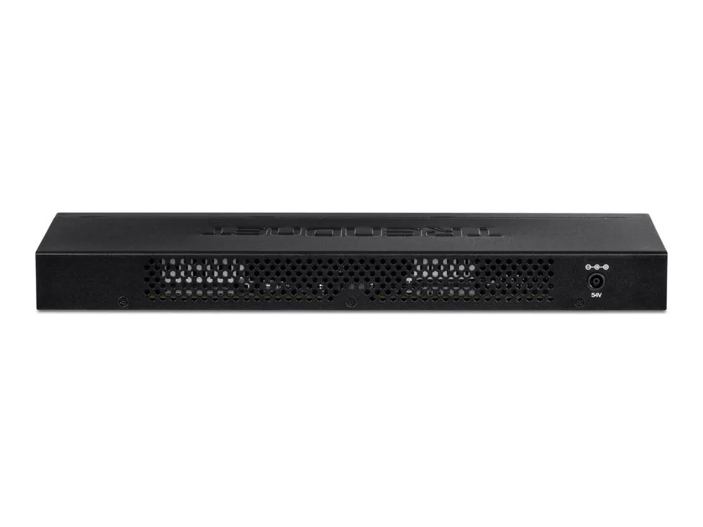 TRENDnet TPE TG160H - Switch - 16 x 10/100/1000 (PoE+)