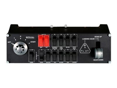 Logitech Flight Switch Panel - Flugsimulator-Instrumentenbrett