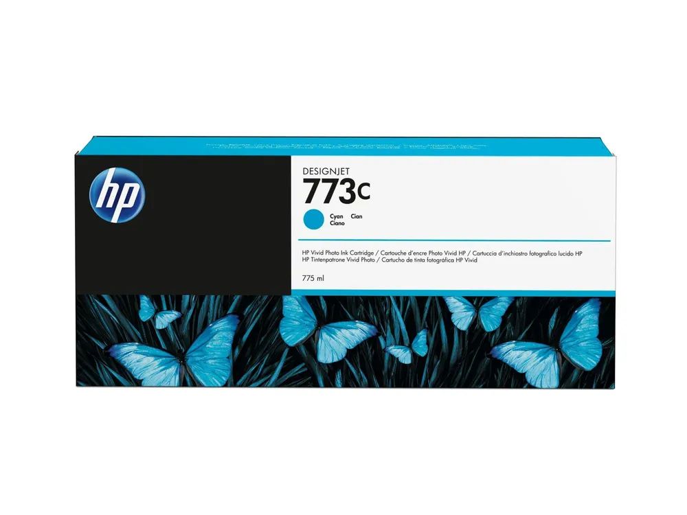 HP 773C - 775 ml - Cyan - original - Tintenpatrone