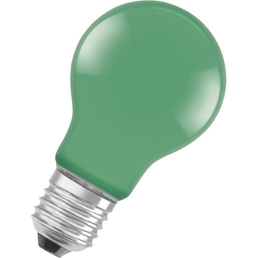 Osram LEDLAMPE 2,5W E27 45LM GRÜN / LEDVAN STAR DECO CLA. A15 4058075433984