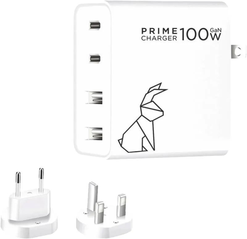Rabbiter Power 100W Home & Travel Prime Charger CCAA
