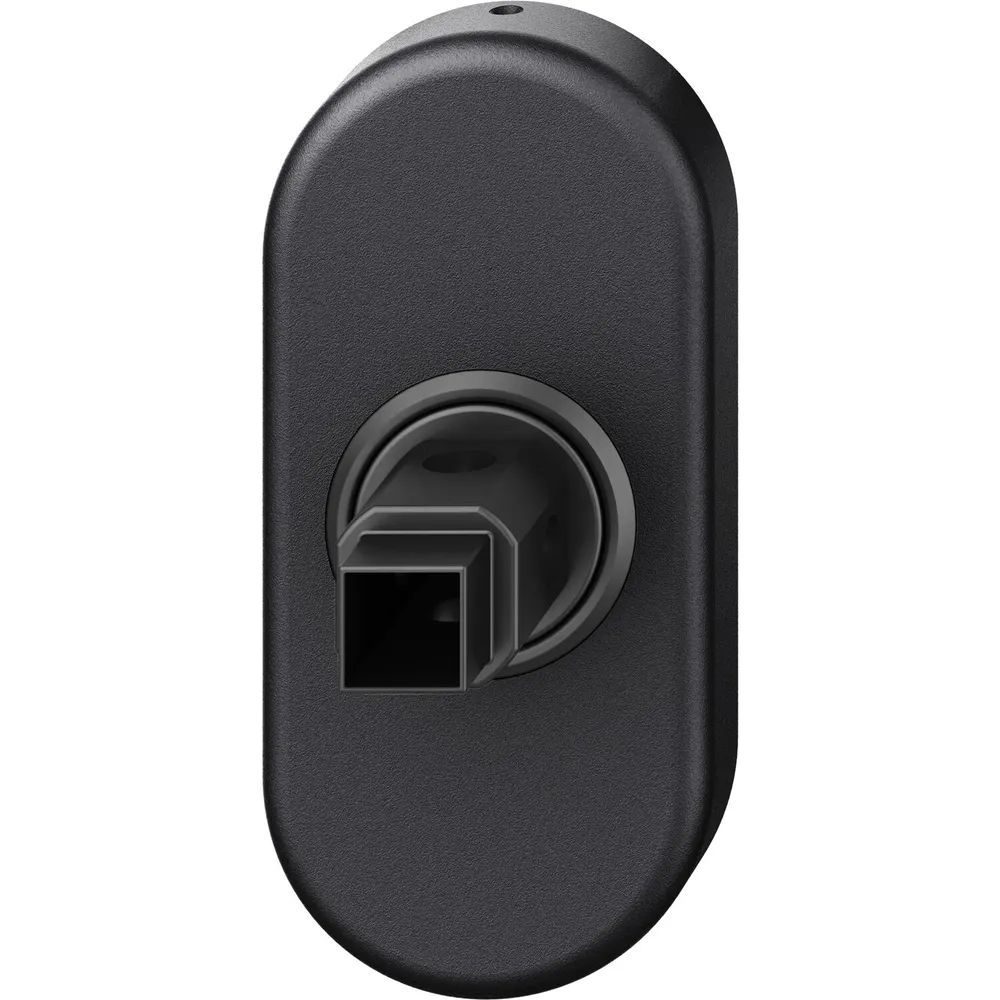 FSB Fenstergriff Adapter-Rosette oval, Aluminium schwarz matt