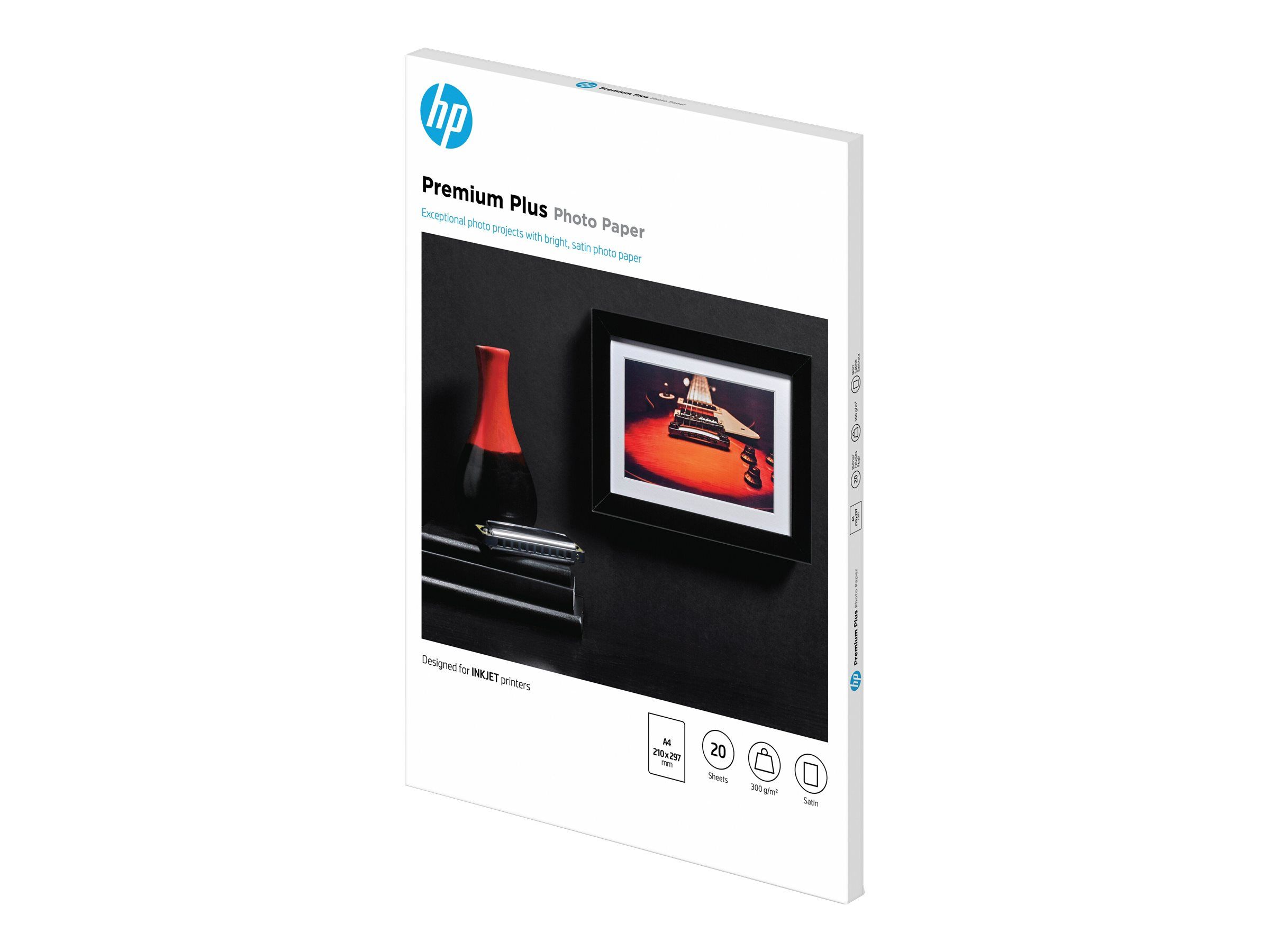 HP Premium Plus Photo Paper - Halbglänzend - A4 (210 x 297 mm)