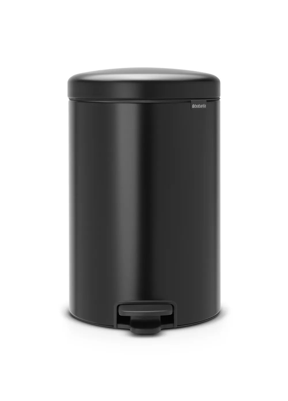 Brabantia newIcon Treteimer, 20l, Matt Black