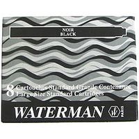 WATERMAN S0110850 - Schwarz - Füllfederhalter - Frankreich - Sichtverpackung - 8 Stück(e)