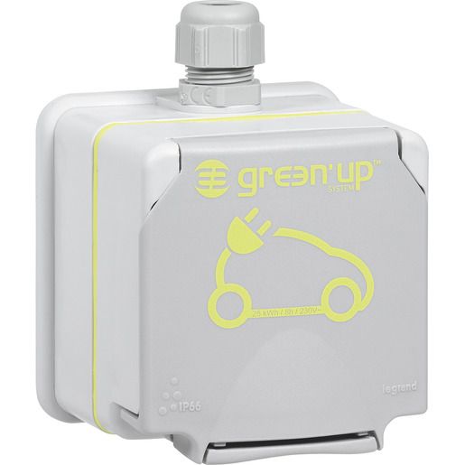 Legrand GREEN-UP AP STECKDOSE PLEXO66 / LEGRAN SAT00194